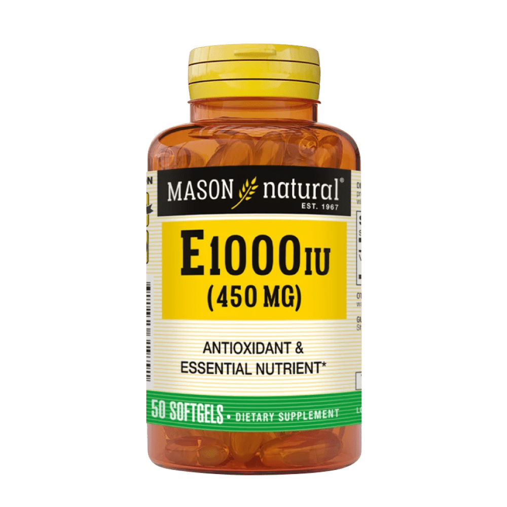 Vitamina E-1000 UI Mason Cápsula Blanda