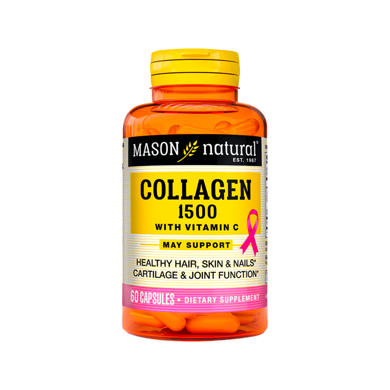 Colágeno 1500 Plus con Biotina y Vitamina C cápsula Mason Colágeno 1500 Plus con Biotina y Vitamina C cápsula Mason