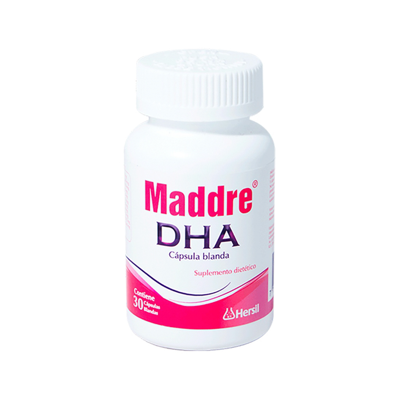 Maddre dha cápsula blanda frasco x30 und.