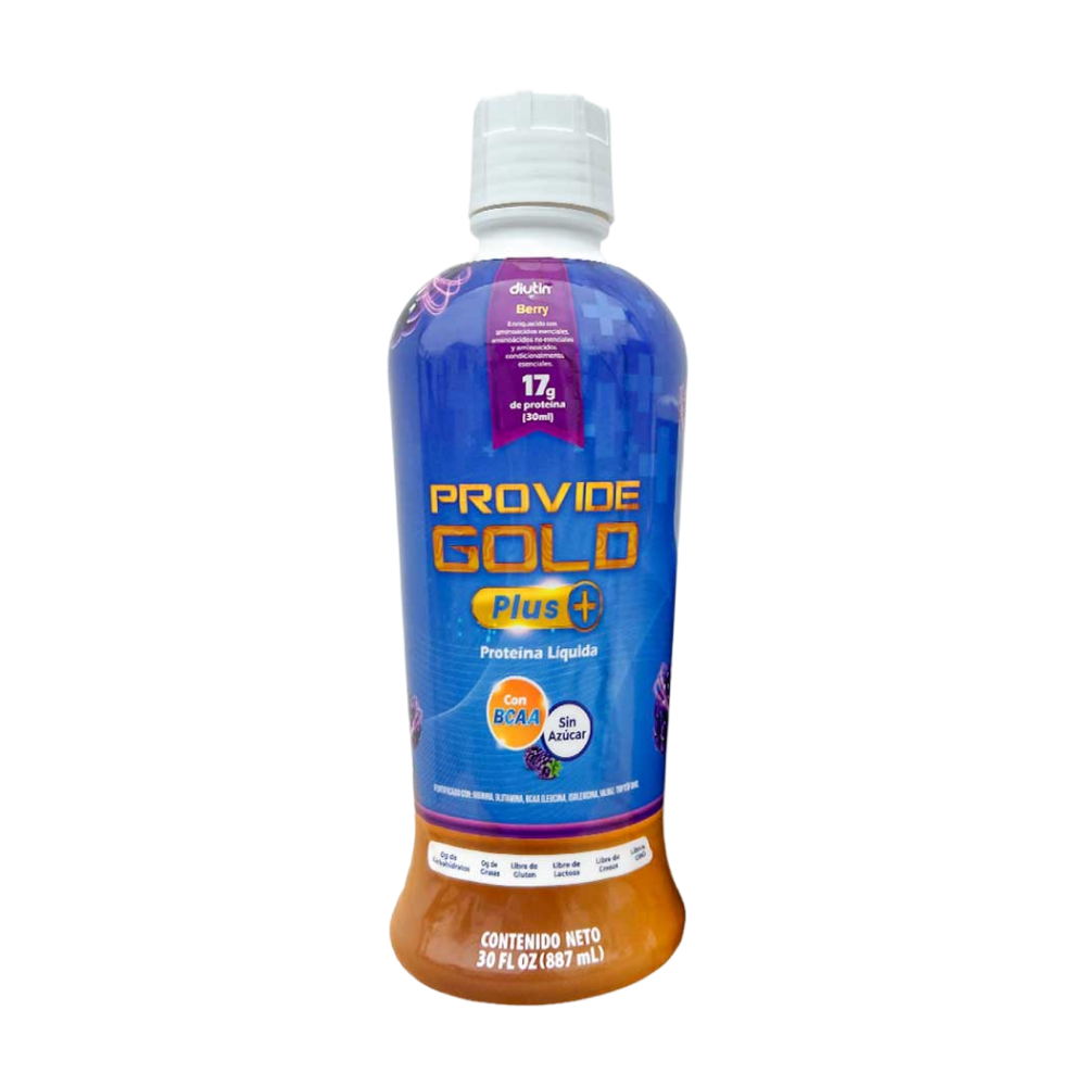 Proteína Líquida Provide Gold Plus Sin Azúcar Sabor Berry