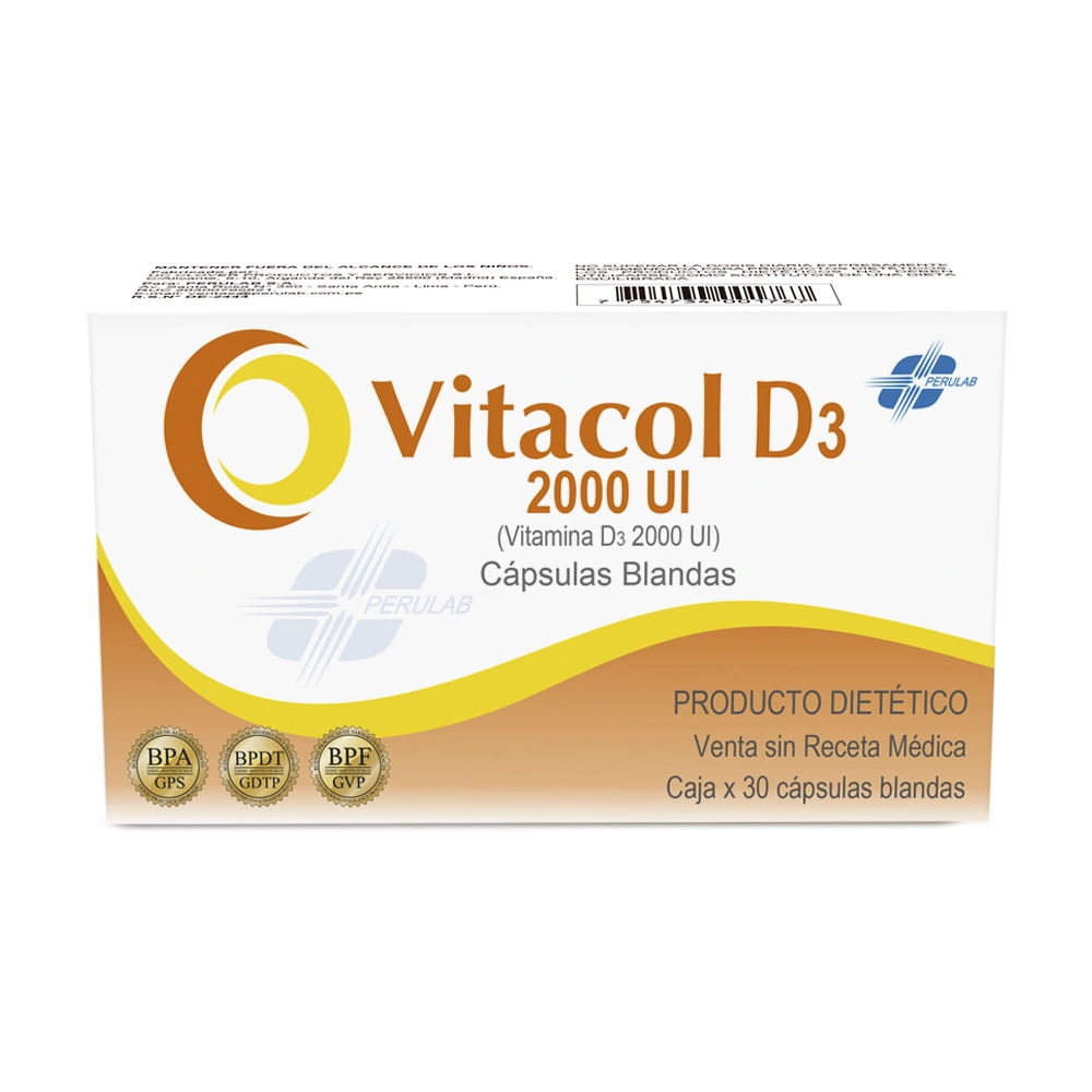 Vitacol D3 1000UI Cápsula Blanda