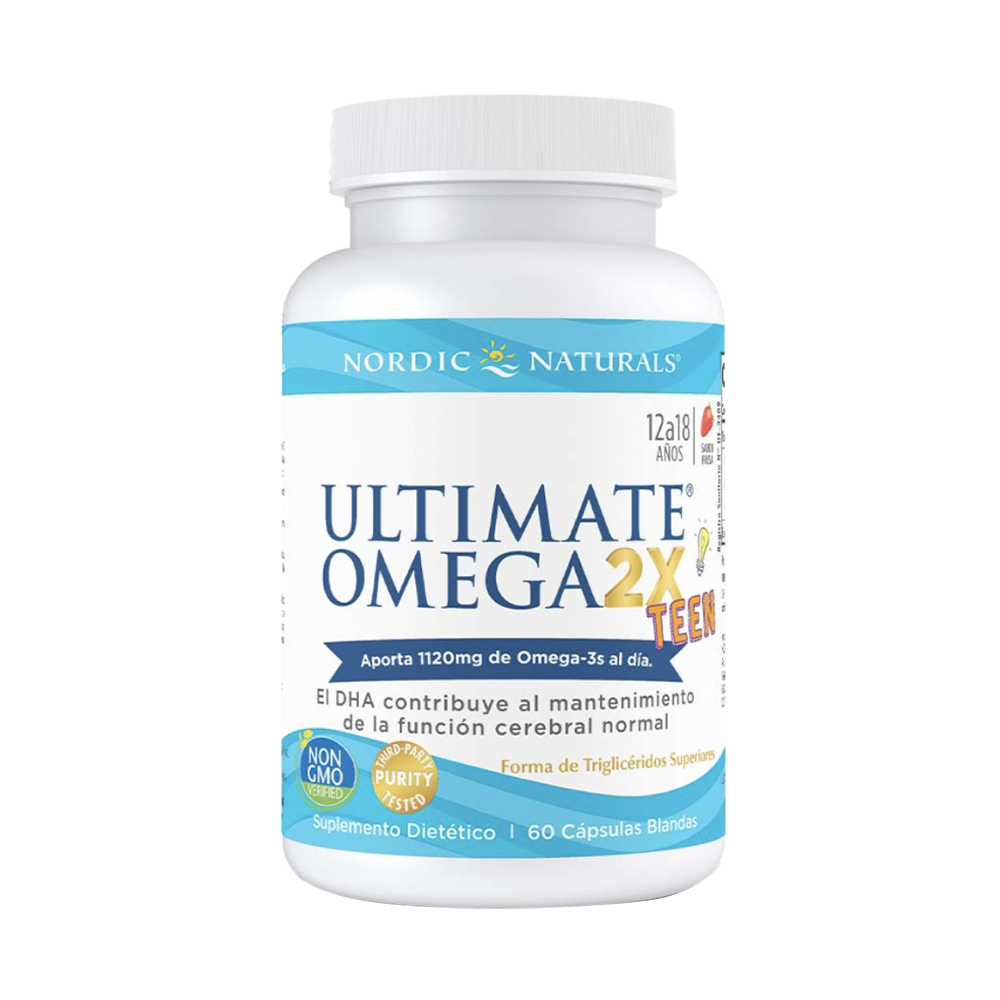 Ultimate Omega 2X TEEN cápsula blanda Frasco x60und.