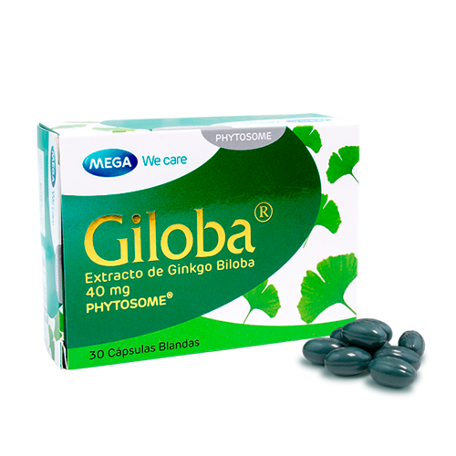 Giloba Phytosome 40mg Cápsulas Blandas