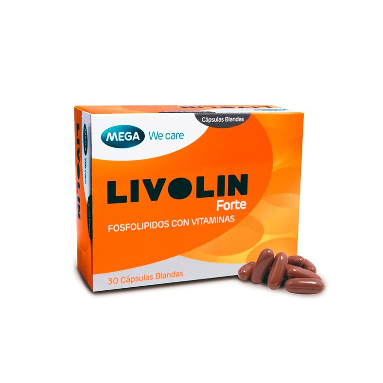 Livolin forte cápsula blanda caja x30und.