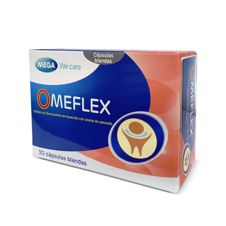 Omeflex cápsula blanda caja x30und.