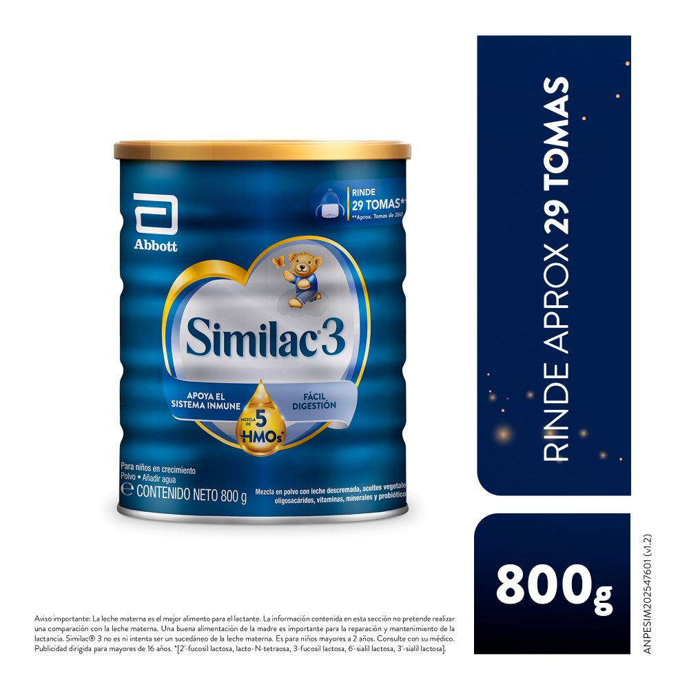 Similac 3 Fórmula Infantil con 5HMO
