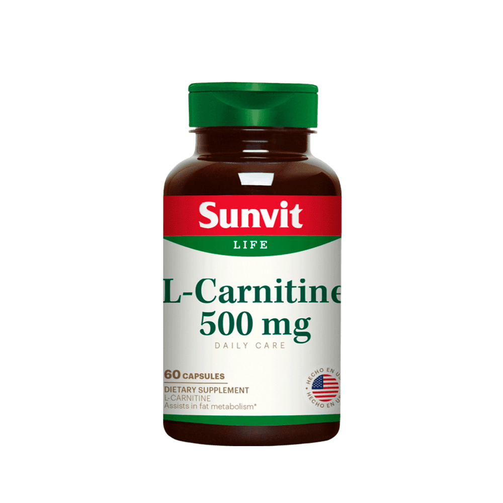 L-Carnitina 500 Mg Cápsula Sunvit