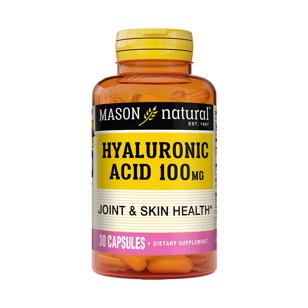 Acido Hialurónico 100 mg cápsulas Frasco x30und. Mason