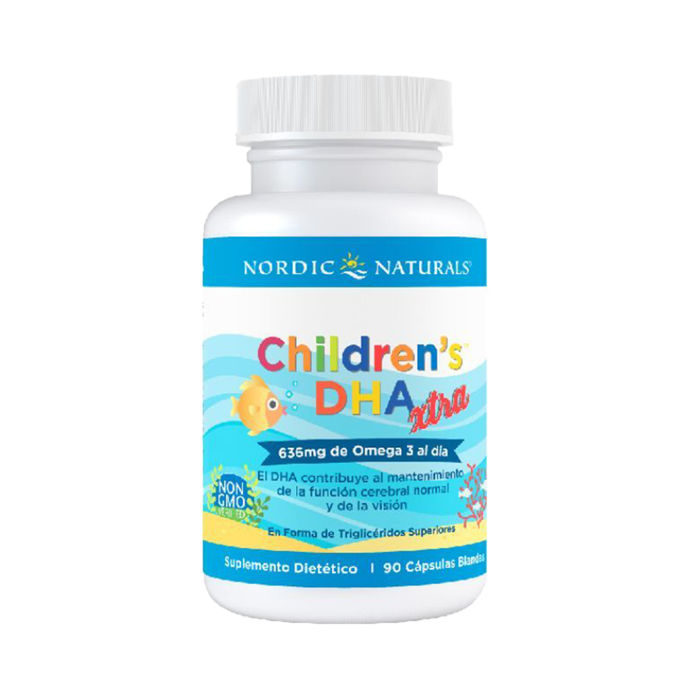 Children´s DHA XTRA Cápsula Blanda Frasco x90und. Children´s DHA XTRA Cápsula Blanda Frasco x90und.