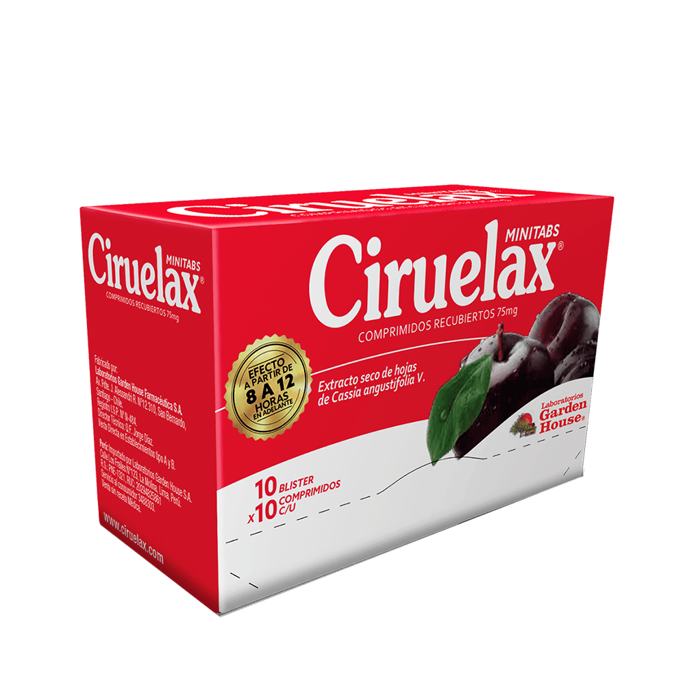 Ciruelax Minitabs X100 Comprimidos