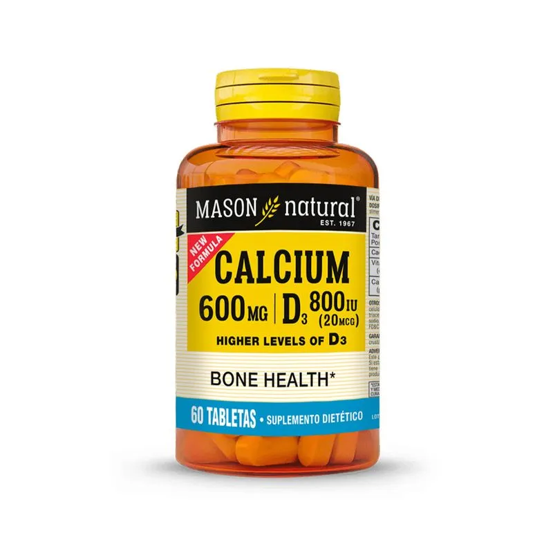 Calcio 600mg D3 800ui (20mcg)