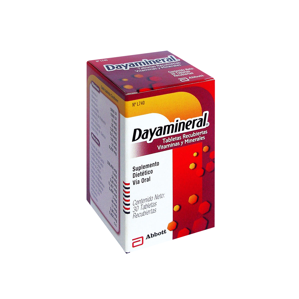 Dayamineral Tabletas Recubiertas Dayamineral Tabletas Recubiertas