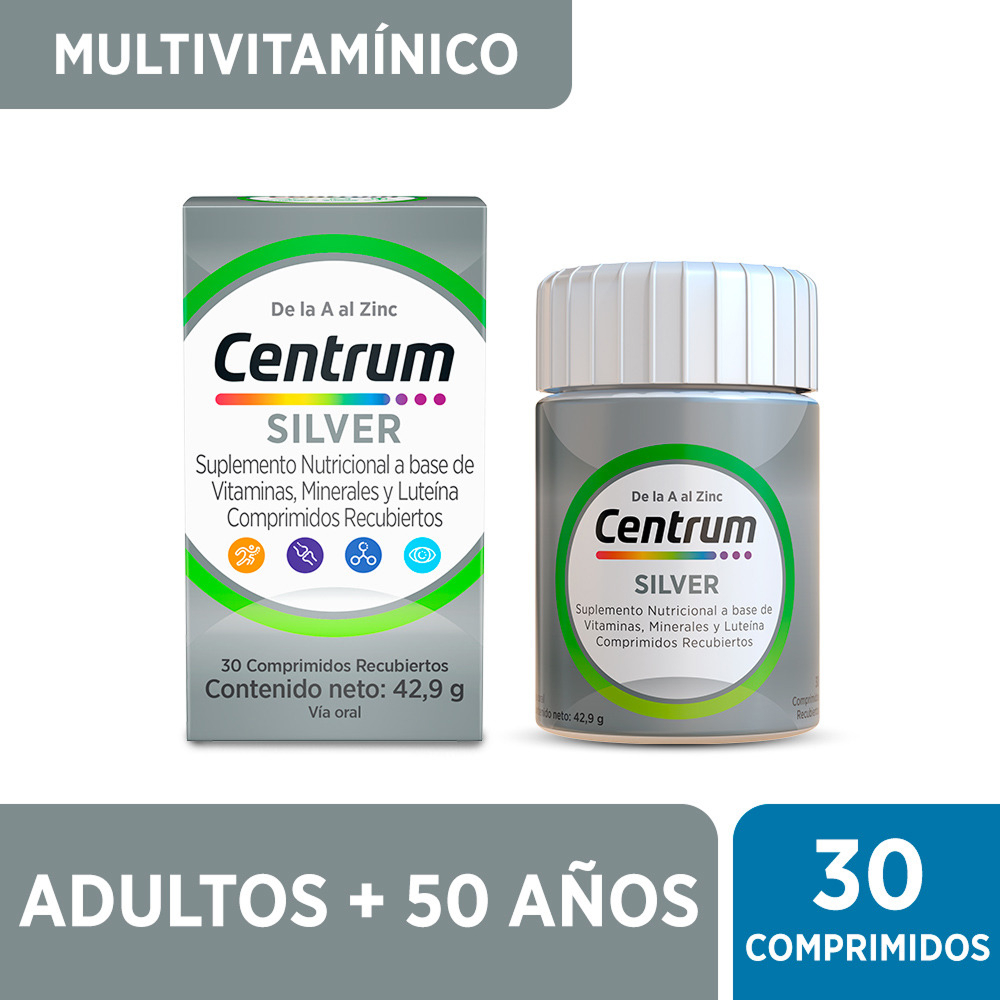 Multivitamínico Centrum Silver