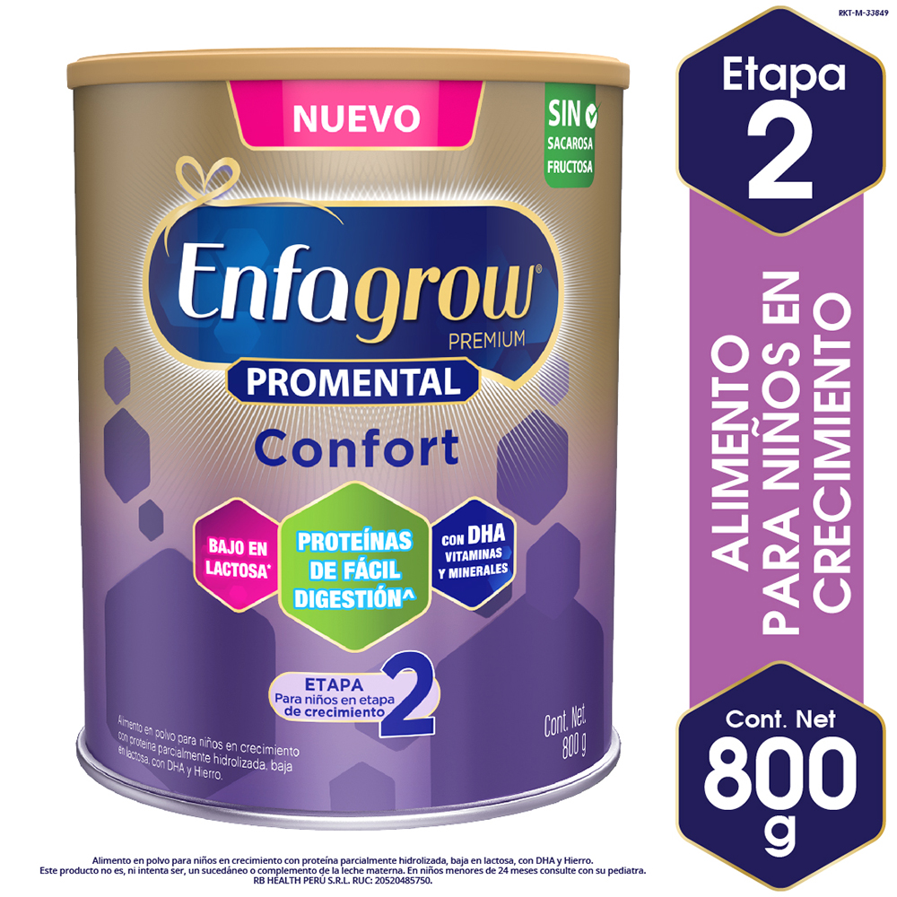 Alimento Lácteo Enfagrow Premium Promental Confort Etapa 2