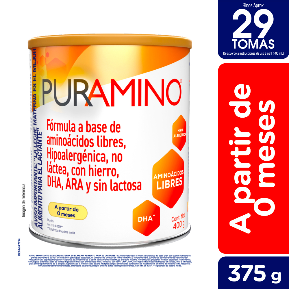 Fórmula Infantil Especializada Puramino Fórmula Infantil Especializada Puramino