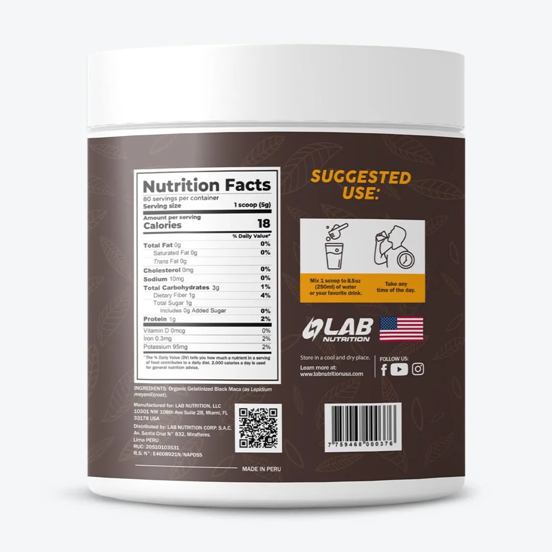 Maca Negra Lab Nutrition