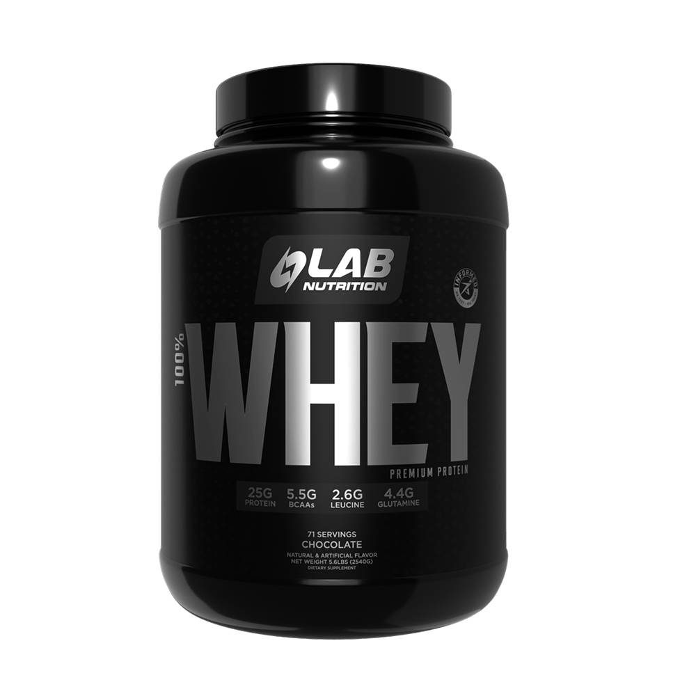 Premium 100% Whey Protein Chocolate Lab Nutrition
