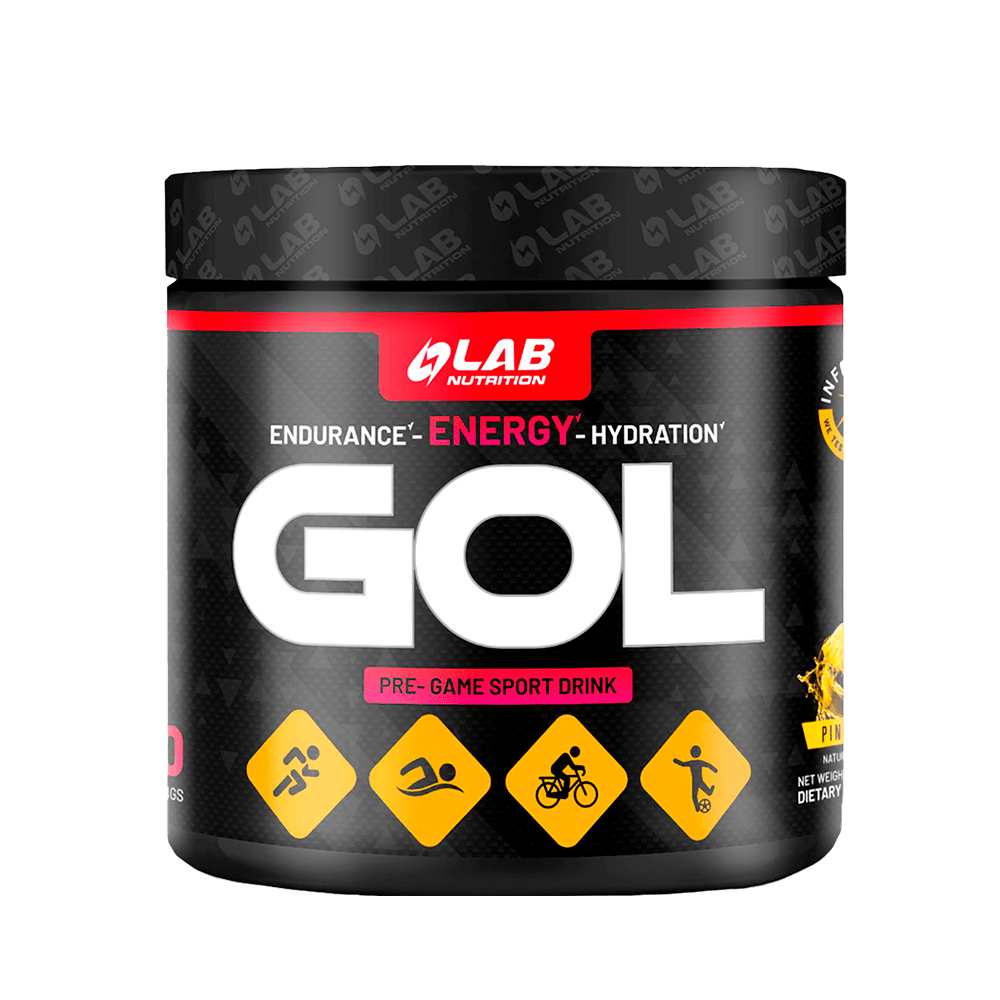 Gol Energy Pineapple Lab Nutrition PRE WORKOUT