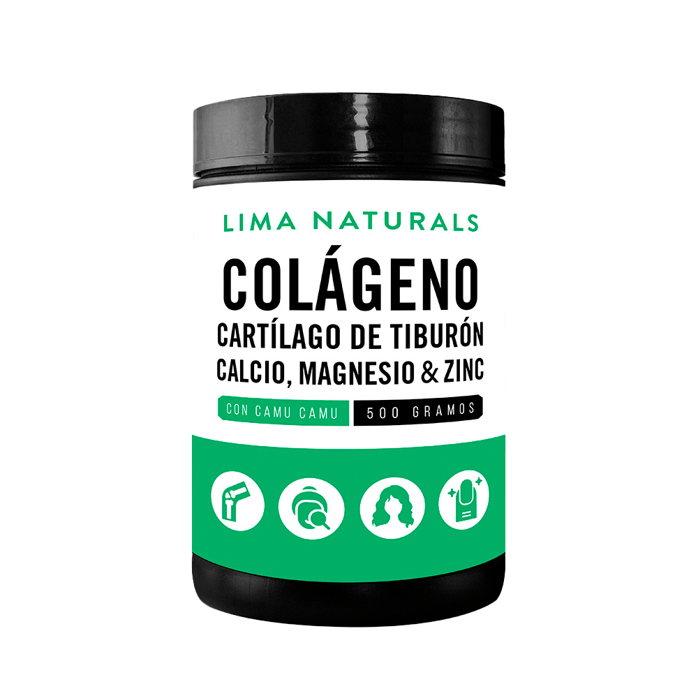 Colágeno Hidrolizado Con Cartílago De Tiburón Lima Naturals