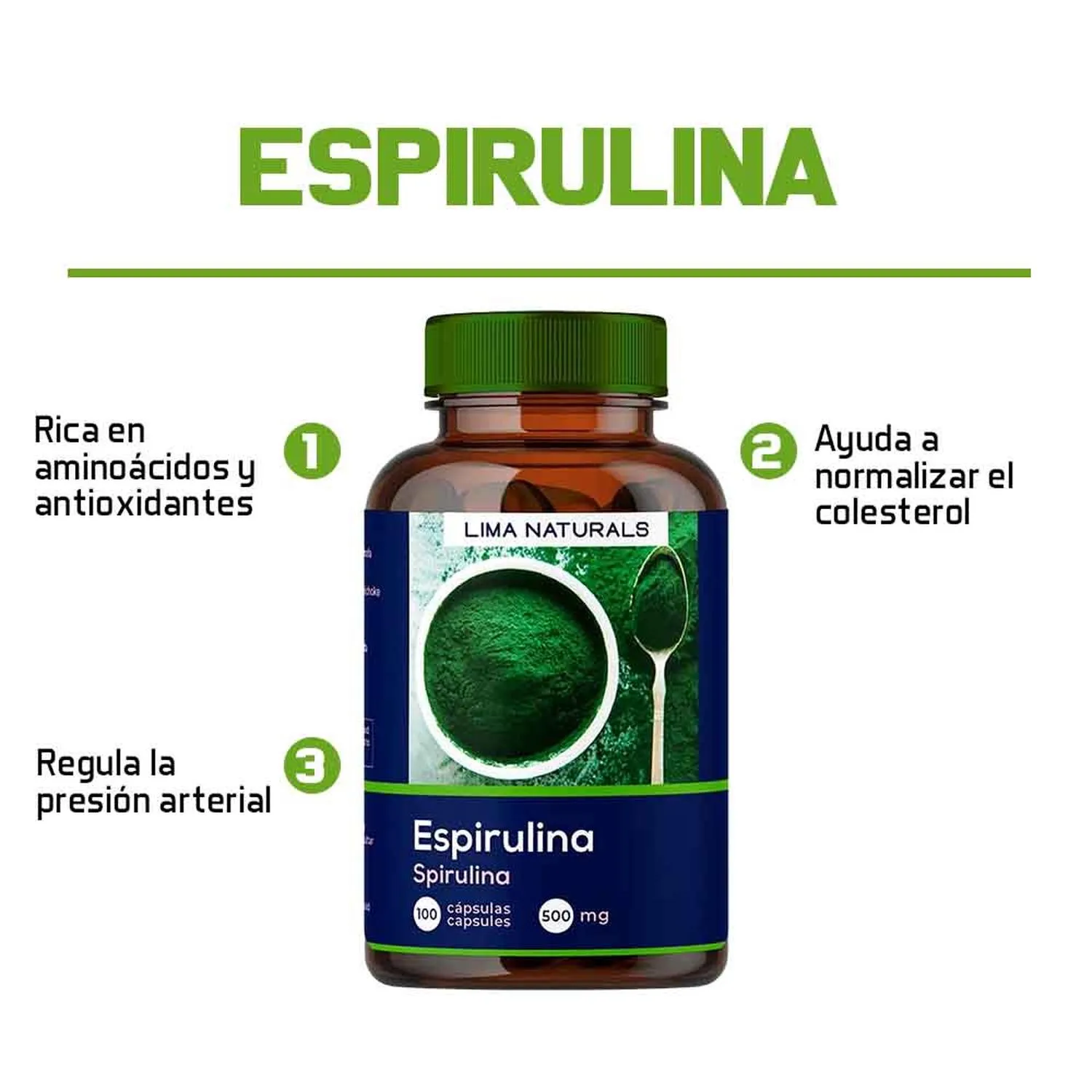 Espirulina Lima Naturals