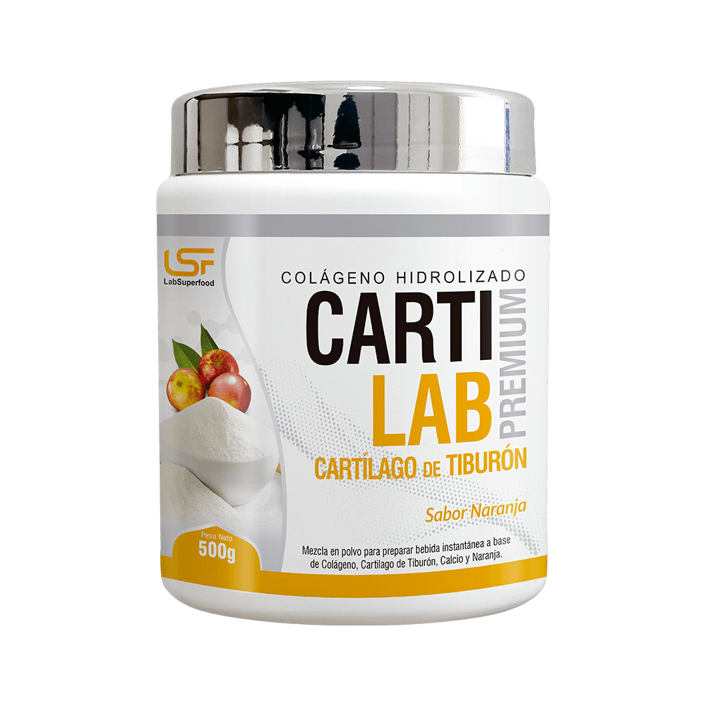 Colágeno Hidrolizado Colag Lab Cartílago De Tiburon Y Camu Camu Sabor Naranja LSF