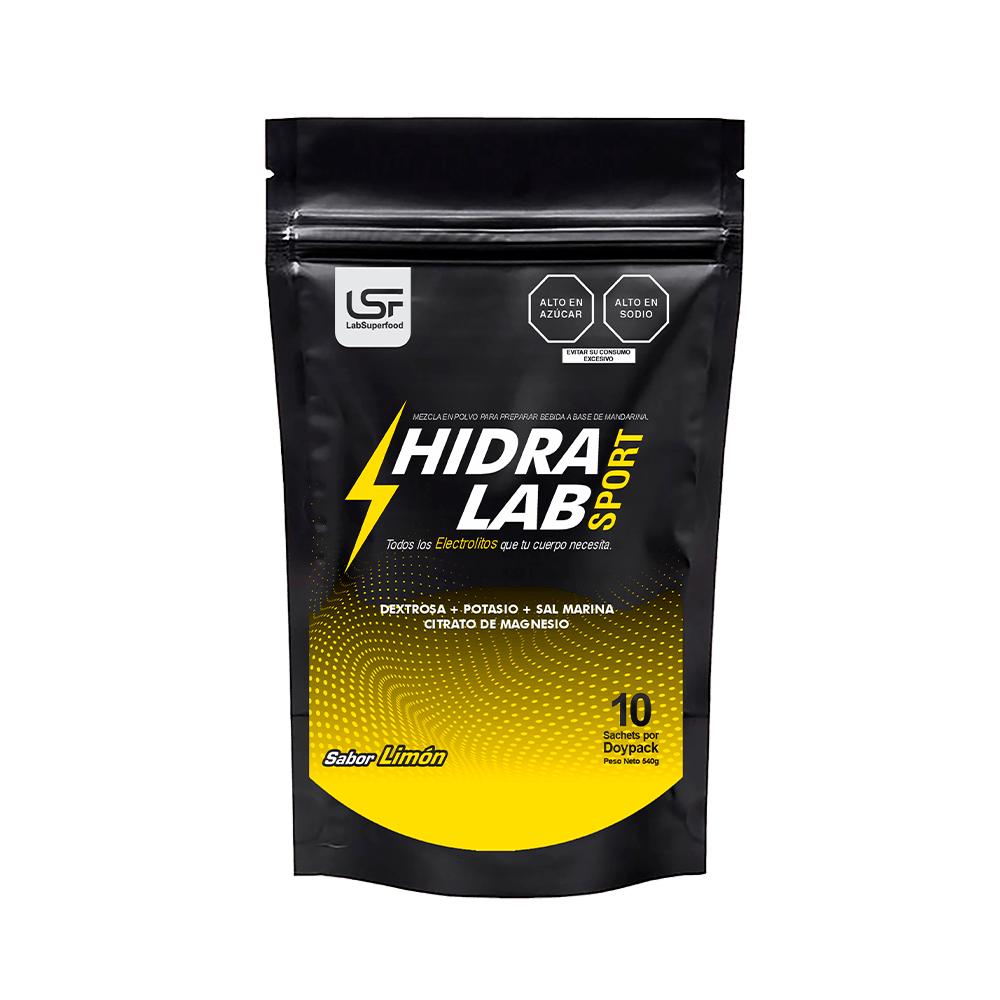 Hidra Lab Sabor Limon Sachet LSF Hidra Lab Sabor Limon Sachet LSF