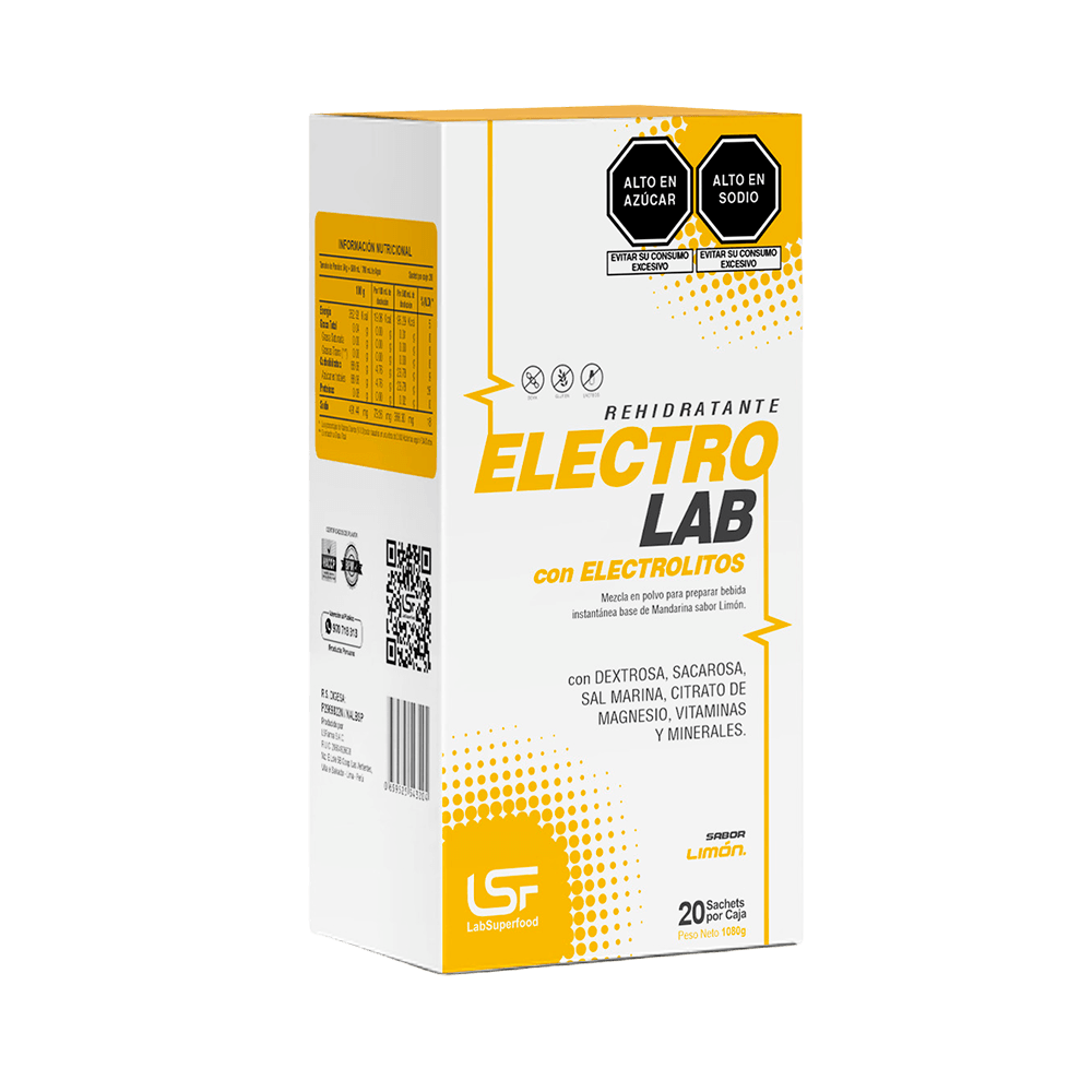 Electro Lab Rehidratante Sabor Limon Sachet LSF