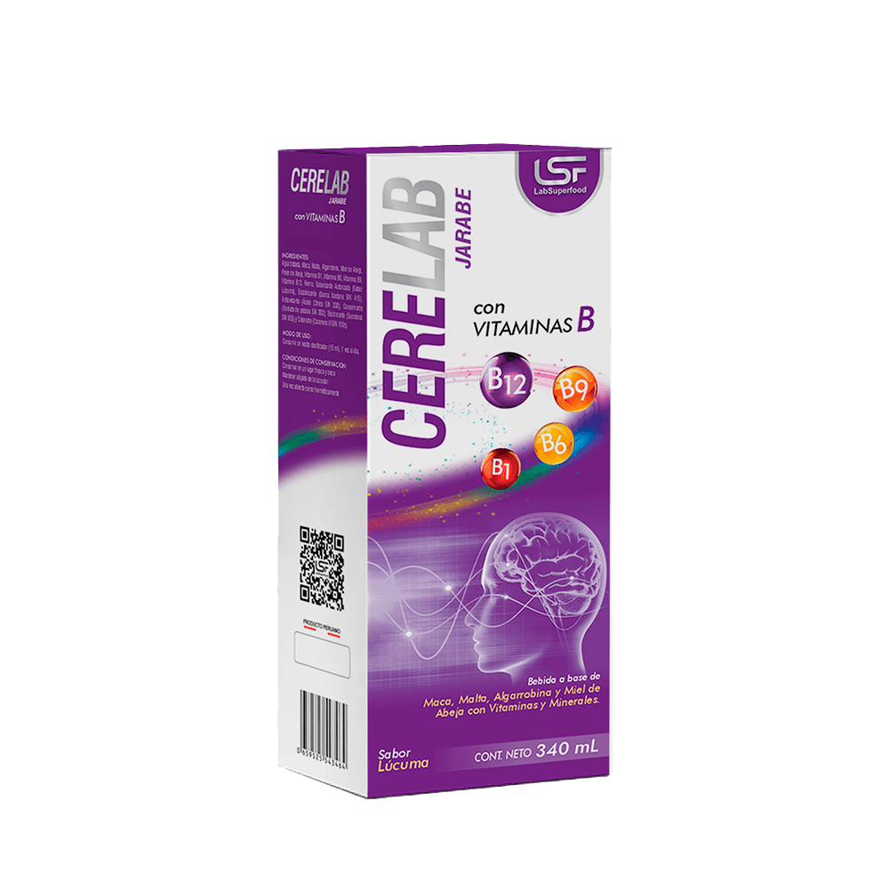 Jarabe Cerelab Energizante LSF