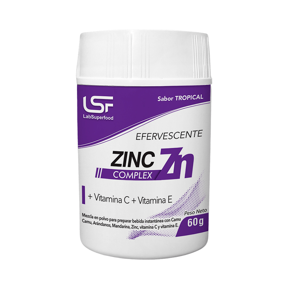 Zinc Complex Efervescente Sabor Tutti Frutti LSF