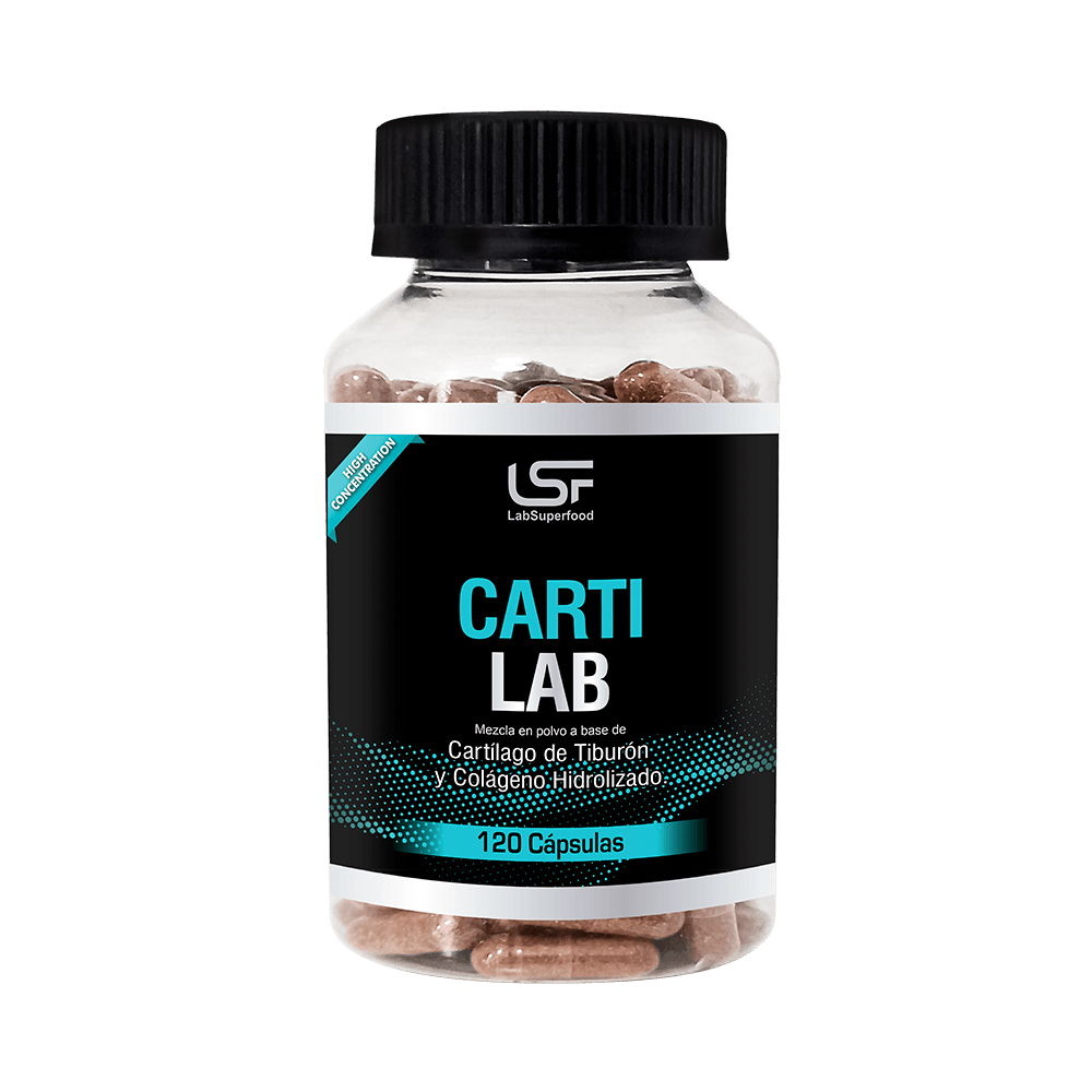 Cartilab Colageno Con Cartilago De Tiburon 500Mg Cápsulas LSF