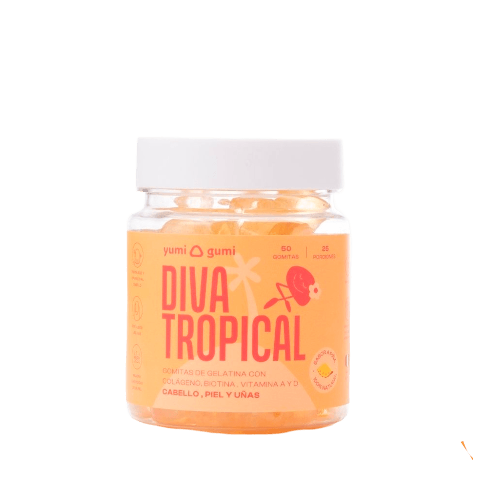 Gomitas con colágeno biotina vitamina A y D Piña