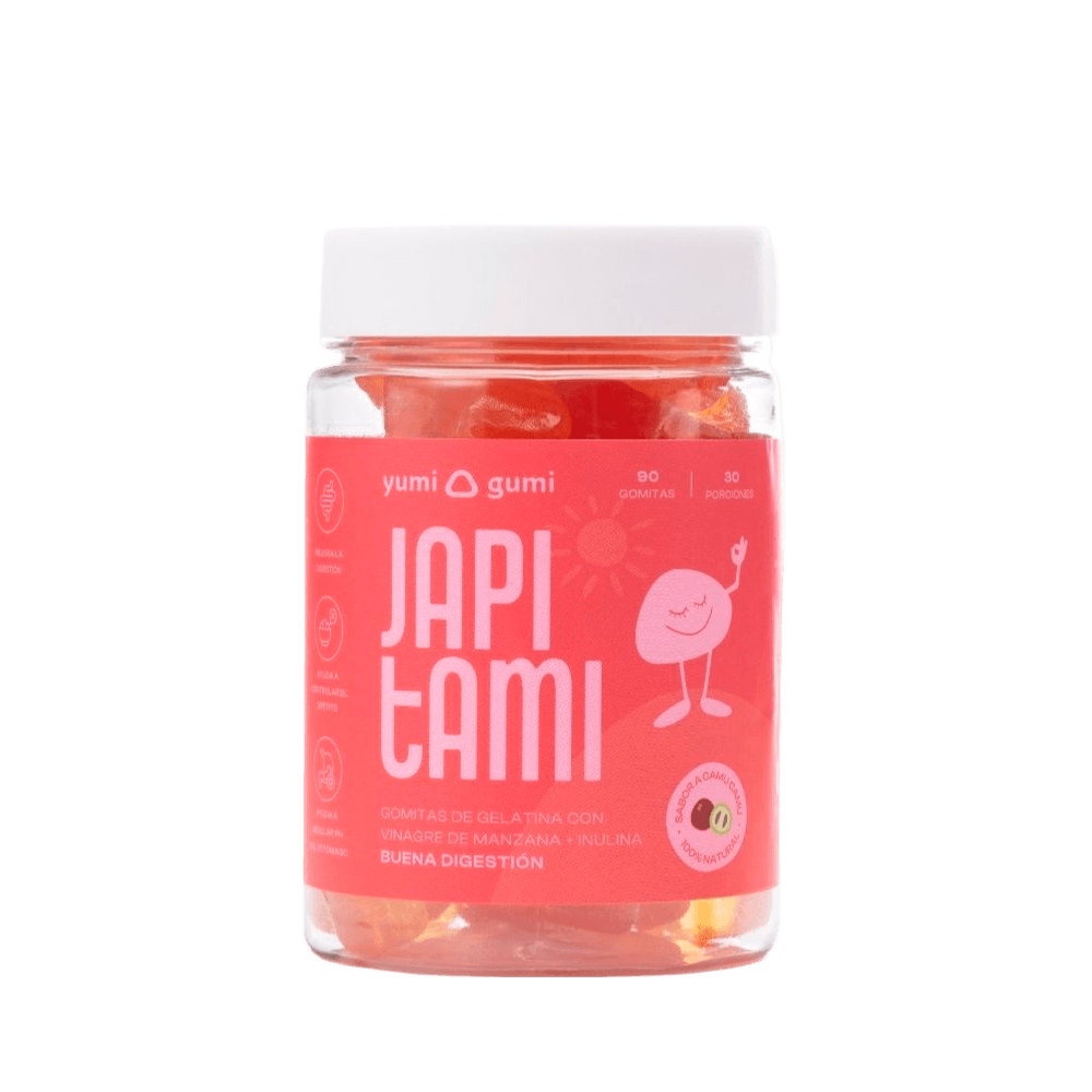 Gomitas con vinagre de manzana e inulina