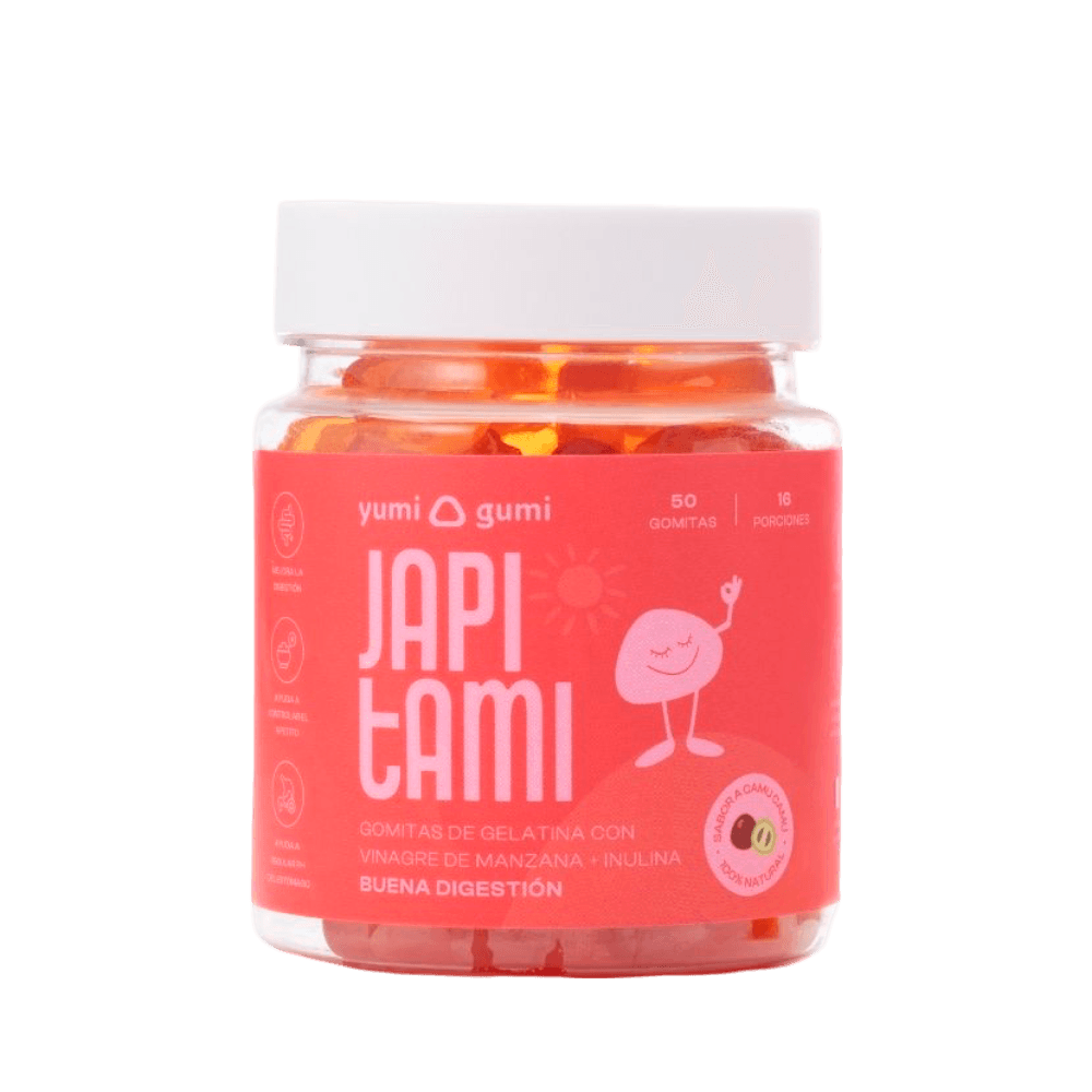 Gomitas con vinagre de manzana e inulina