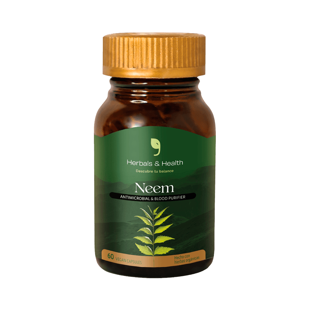 Neem Herbals & Health Cápsulas Veganas