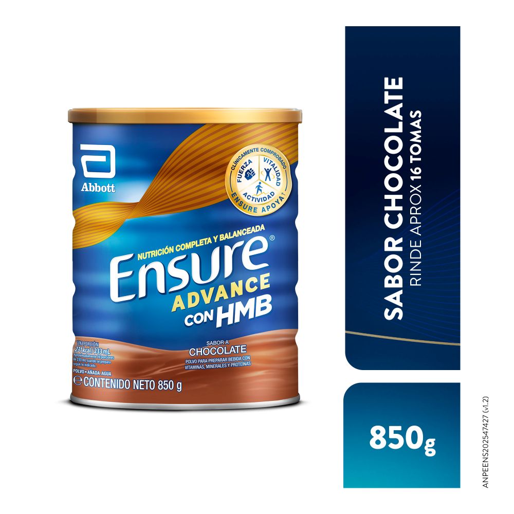 Ensure Advance Suplemento Nutricional Sabor Chocolate