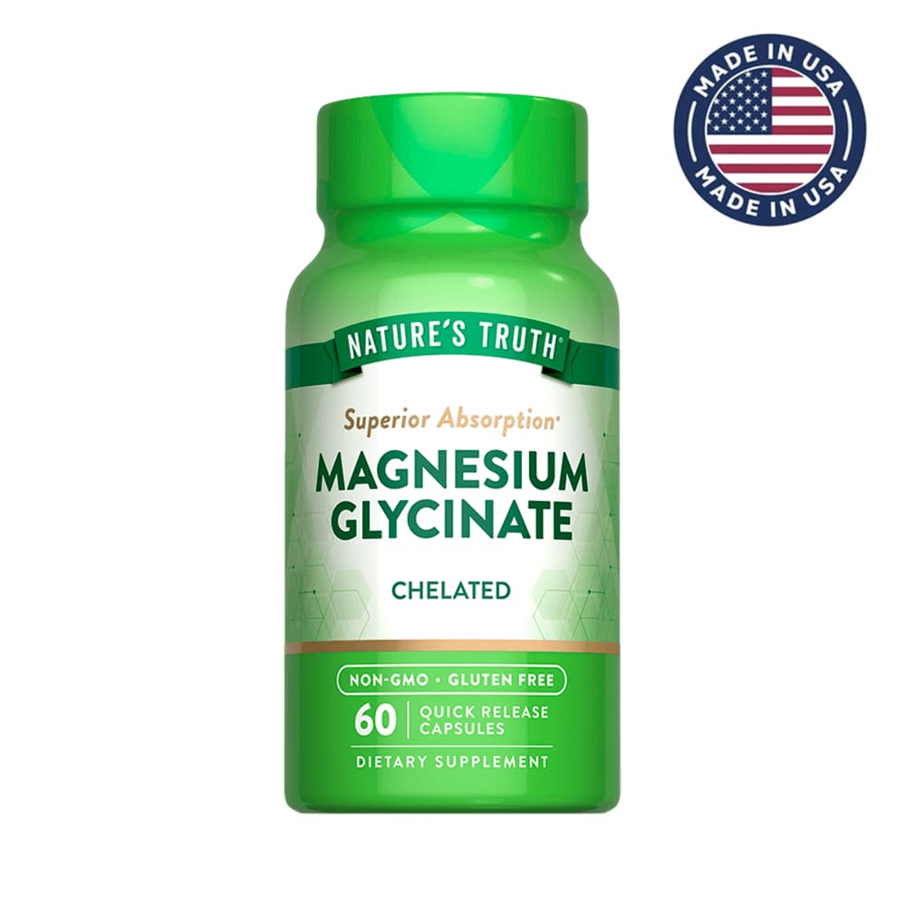 Nature's Truth Glicinato de Magnesio Cápsulas