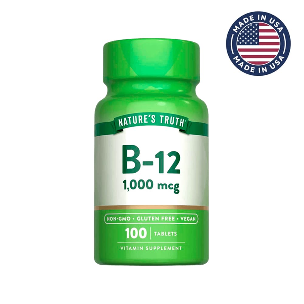 Nature's Truth Vitamin B-12 1000mcg Tabletas Nature's Truth Vitamin B-12 1000mcg Tabletas