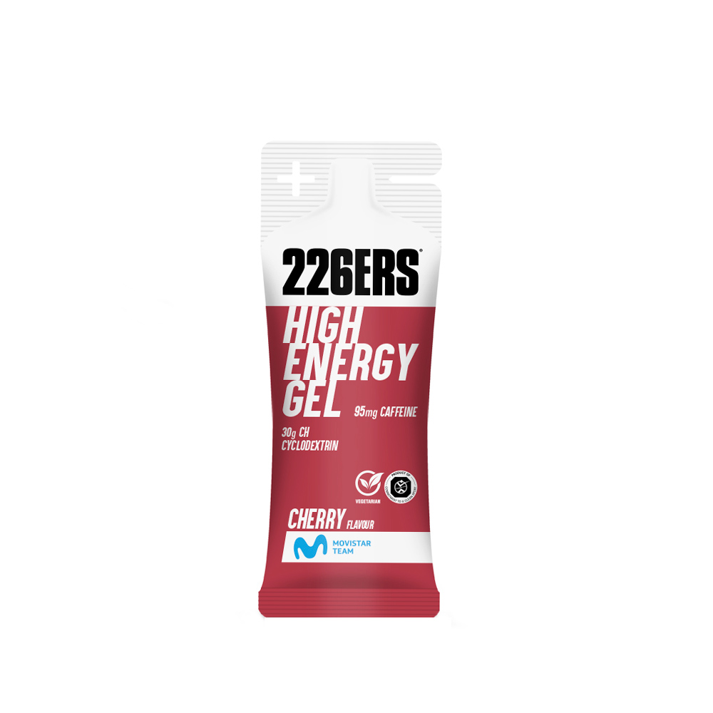 High Energy Gel 45G Cherry 95Mg Caffeine High Energy Gel 45G Cherry 95Mg Caffeine