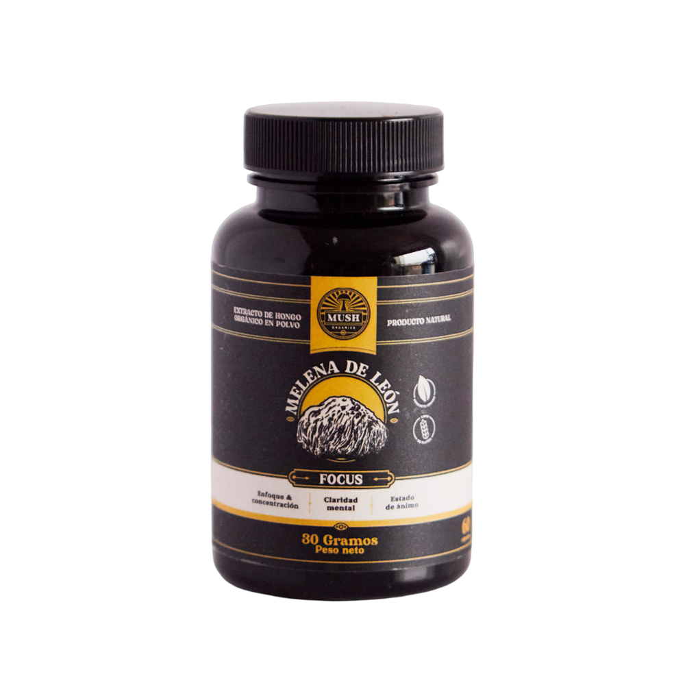 Focus Melena De León Mush Naturals Cápsulas