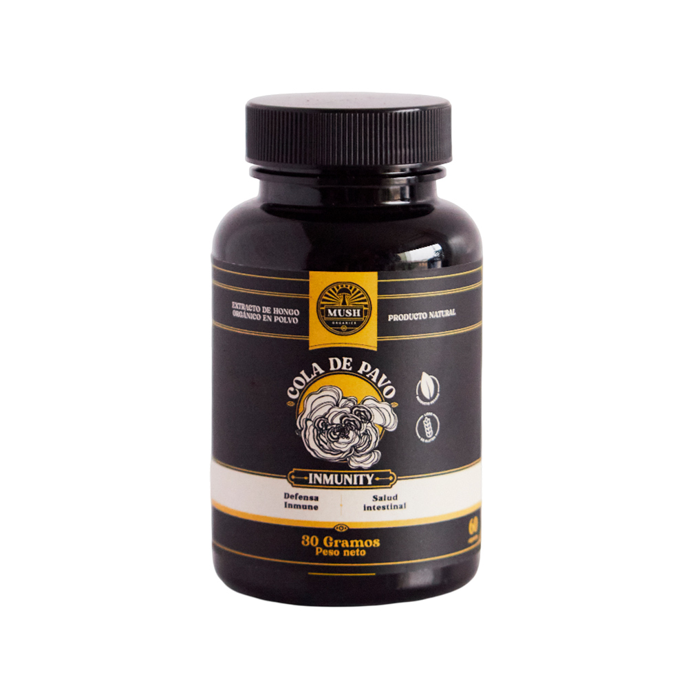 Inmunity Cola De Pavo Mush Naturals Cápsulas
