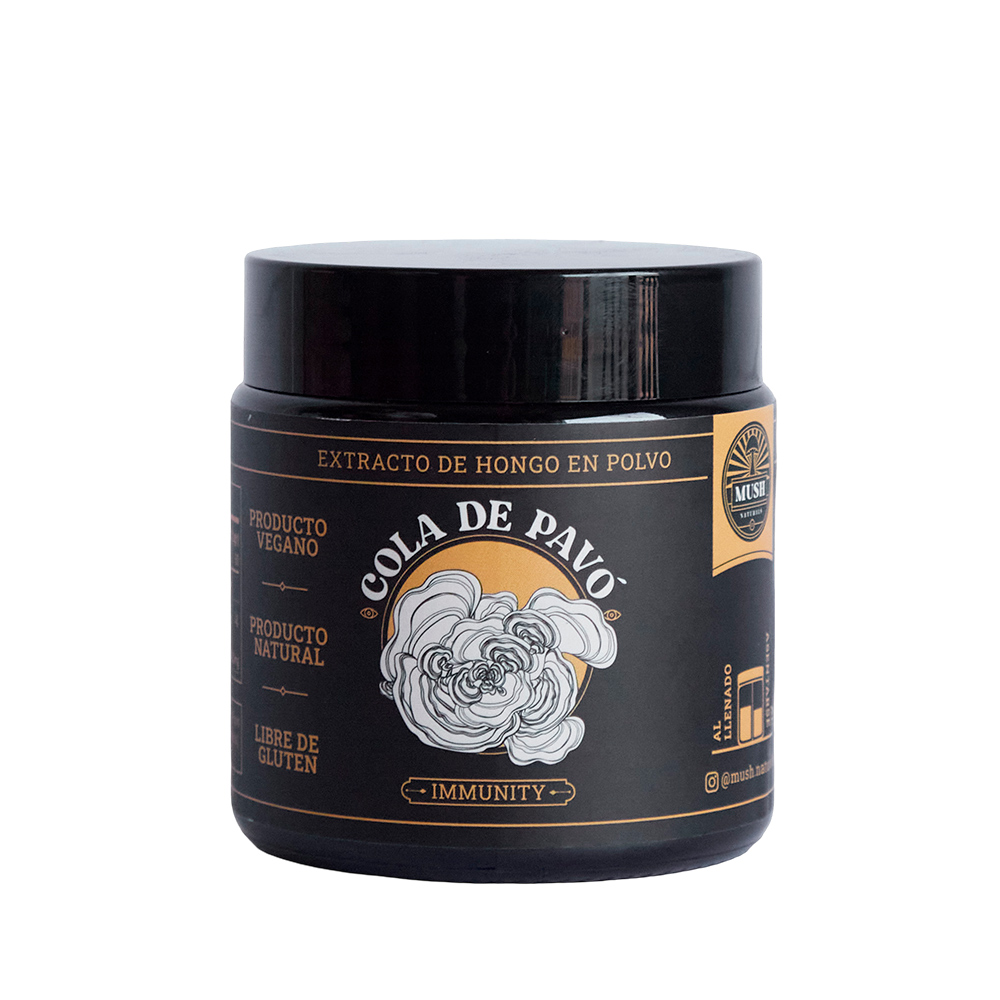 Inmunity Cola De Pavo Mush Naturals En Polvo