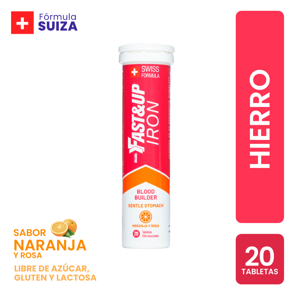 Fast&Up Iron Tableta Efervescente Fast&Up Iron Tableta Efervescente