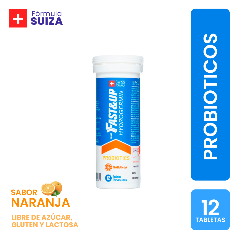 Fast&Up Hydrogermin Tableta Efervescente