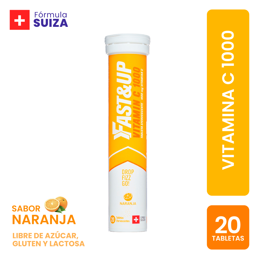 Fast&Up Vitamin C 1000mg Tableta Efervescente