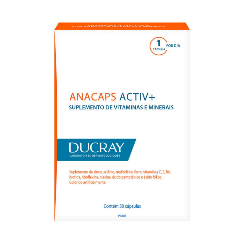 Anacaps Suplemento Anticaída Ducray Cápsulas