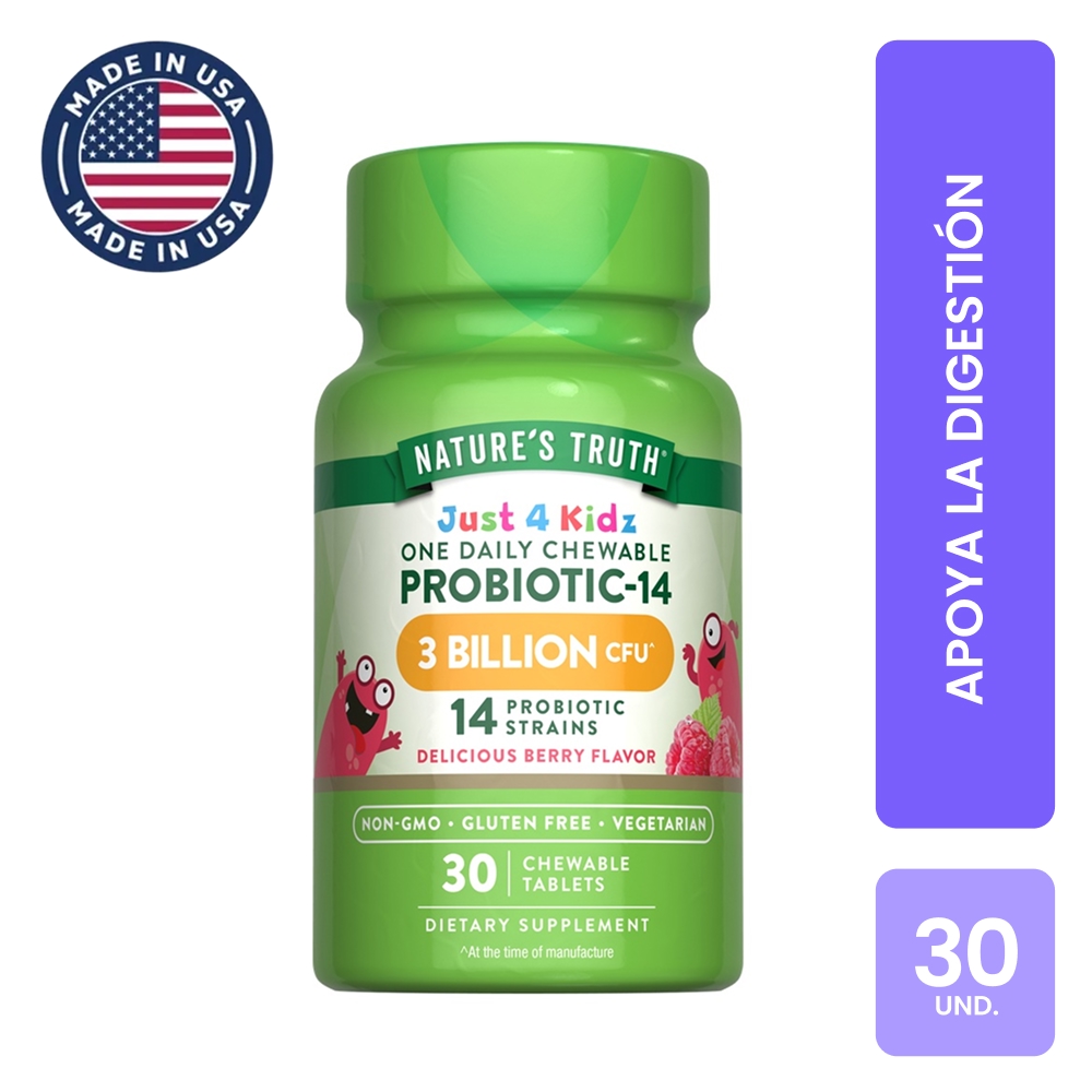 Nature's Truth Probiotic Kids Masticable