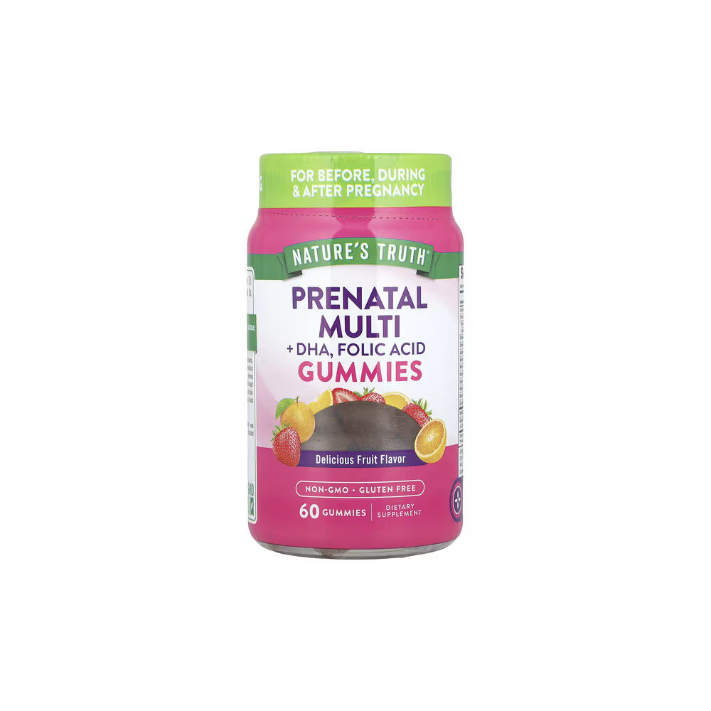 Nature's Truth Multivit Prenatal con DHA y Ácido Fólico Gummies