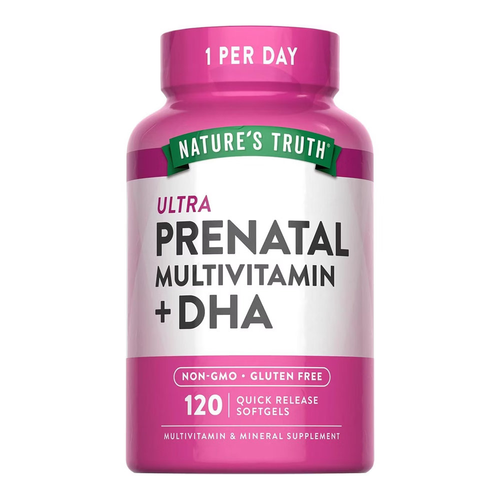 Nature's Truth Ultra Prenatal Multivitamin con DHA Caps