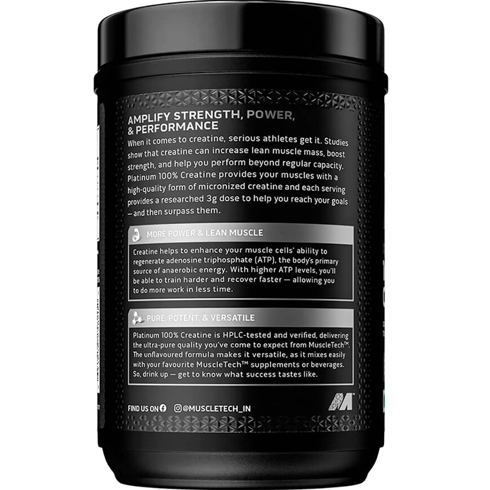 Platinum 100% Creatine Unflavored