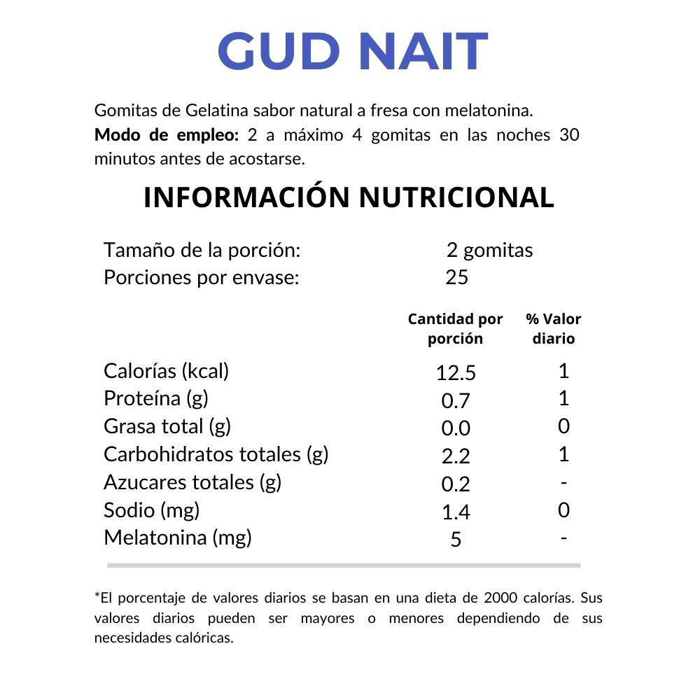 Gomitas con Melatonina Sabor Fresa